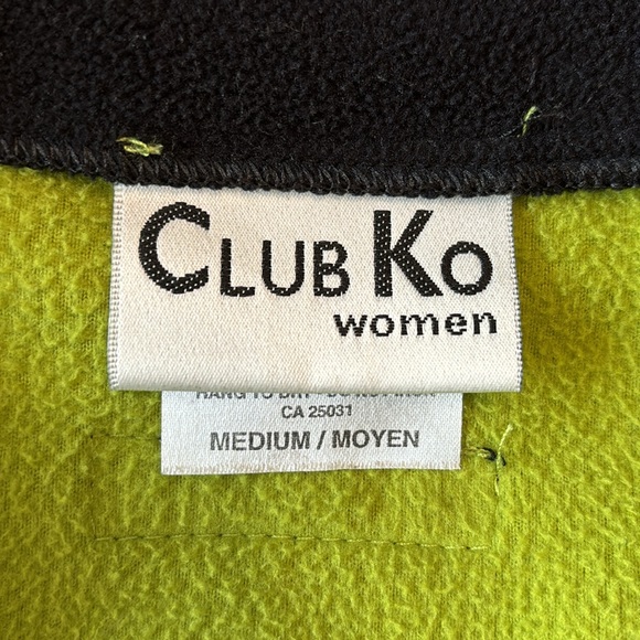 Fleece Vest in Green - size M - Picture 3 of 6